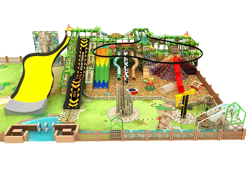 Jungle Themed Playground Equipment